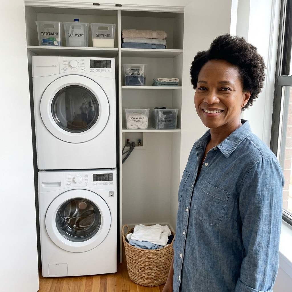 Small Laundry Closet Organization Ideas