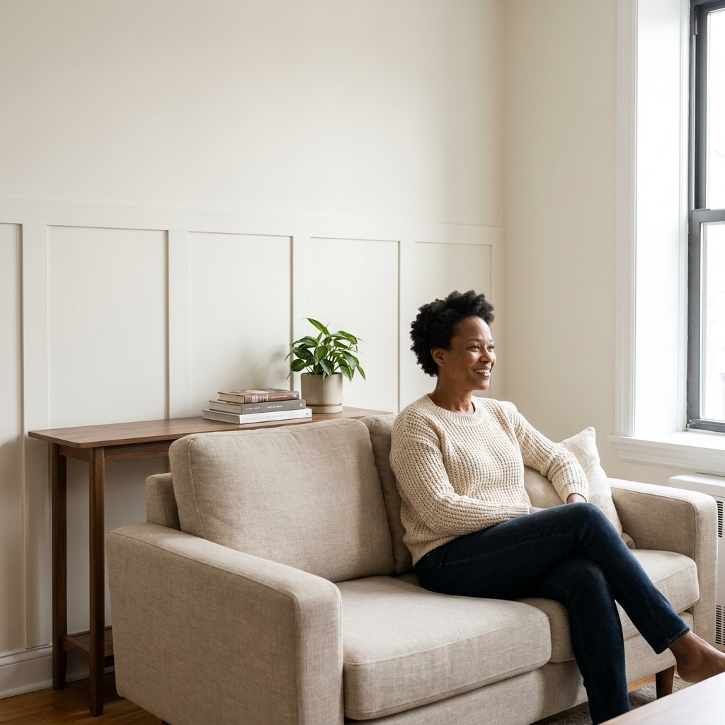 Faux Architectural Details for a Featureless Studio